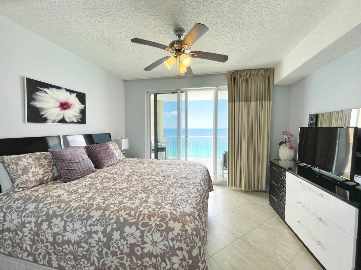 Tropic Winds 1701 Premium Corner Unit With 2 Parkings! Free Beach Chairs Service! Panama City Beach Exteriör bild